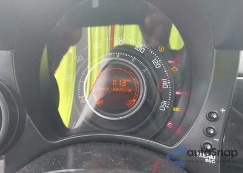 2012 Fiat 500 Abarth from USA, damaged, VIN 3C3CFFFH5CT339537